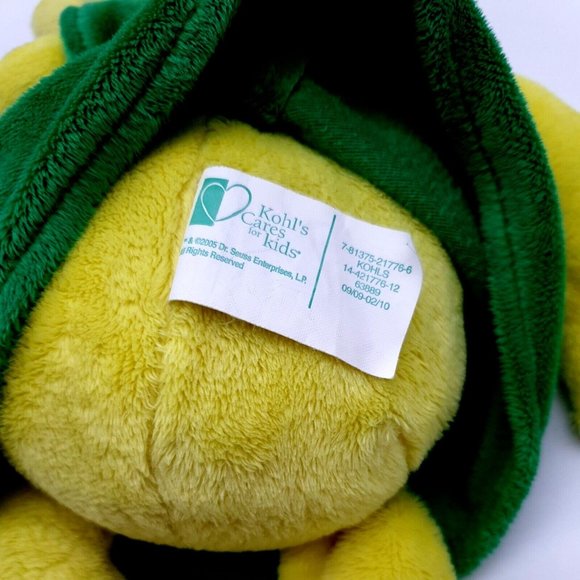 Dr Seuss Oh The Things You Can Think Kohls Cares Plush Toy Sneetch 17" - Picture 10 of 12